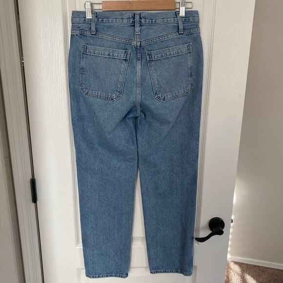 Agolde Cooper Trouser High Rise Straight Leg Jeans Womens Size 27 Command - Picture 3 of 6